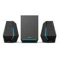 Edifier G1500 MAX 2.1 Computer Speakers System, 60W Hecate Gaming Speakers with Subwoofer Line Out, RGB Light, Bluetooth 5.3, USB, Type-C, 3.5mm AUX Input