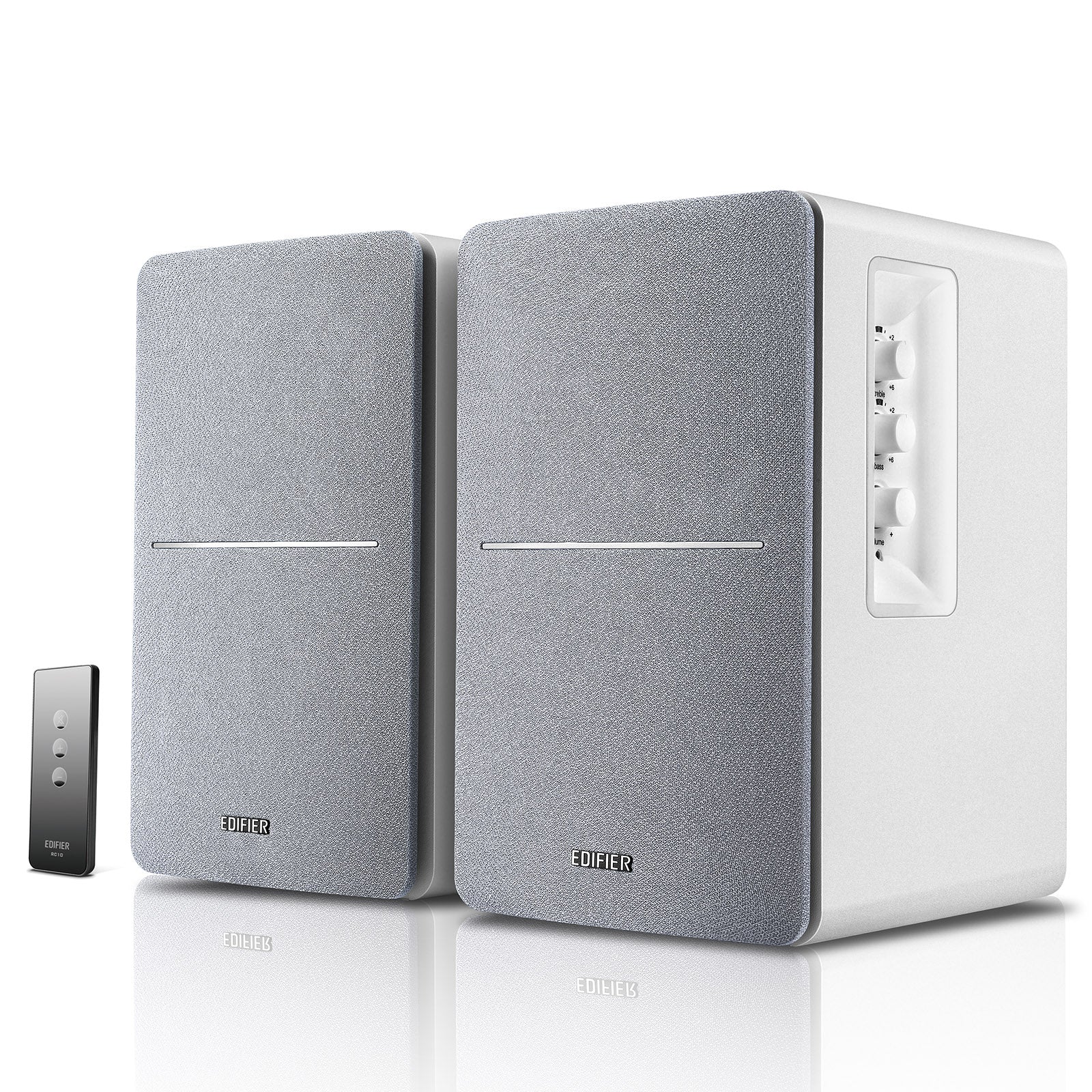 Edifier R1280T Powered Bookshelf Speakers - 2.0 Active Near Field Monitors - Studio Monitor Speaker - Wooden Enclosure - 42 Watts RMS