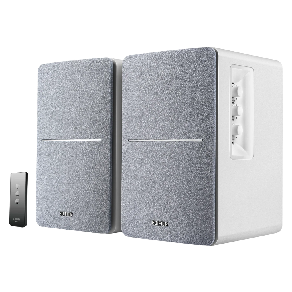 Certified Refurbished Edifier R1280T Powered Bookshelf Speakers - 2.0 Active Near Field Monitors - Studio Monitor Speaker - Wooden Enclosure - 42 Watts RMS