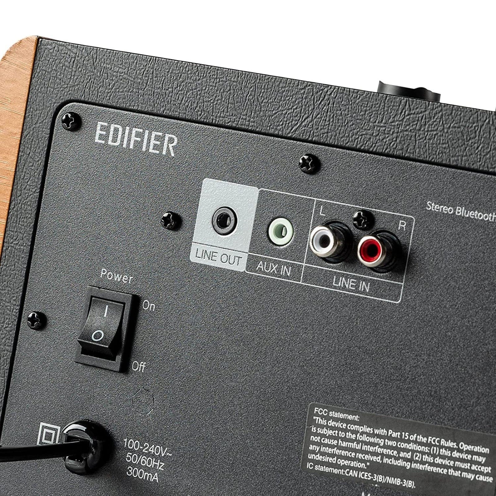 Edifier D12 Tabletop Speaker - Integrated Desktop Stereo Bluetooth Speaker - Wireless Computer Speaker for Desktop Use- 70 Watts RMS with Subwoofer Line Out