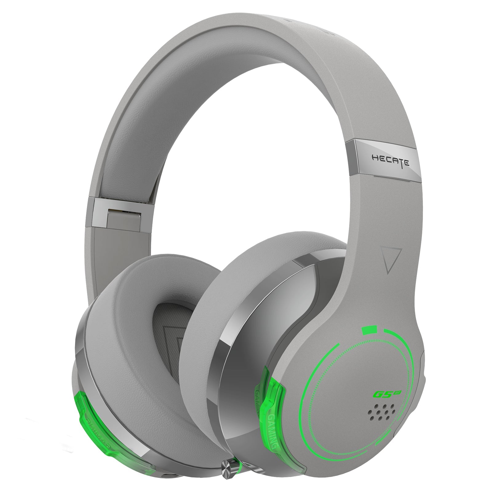 Edifier G5BT Wireless Gaming Headset for PS5, PS4, PC Mac, Nintendo Switch, 48H Playtime Ultra-Low Latency Bluetooth Gaming Headphones for Phone, Bluetooth 5.0 Over-Ear Headphone, 3.5MM Wired Mode with RGB Light