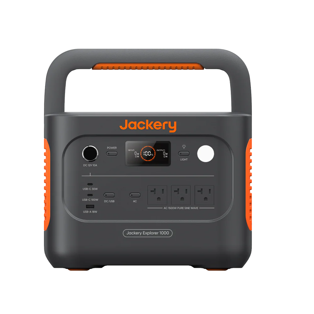 Station d'alimentation portable Jackery Explorer 1000 v2 (Nouvelle version 2024)
