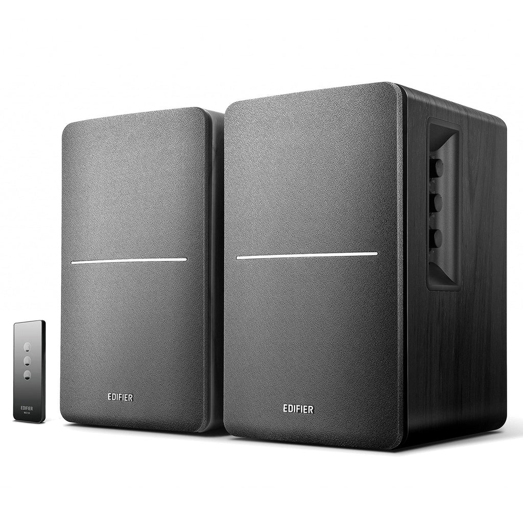 Edifier R1280T Powered Bookshelf Speakers - 2.0 Active Near Field Monitors - Studio Monitor Speaker - Wooden Enclosure - 42 Watts RMS