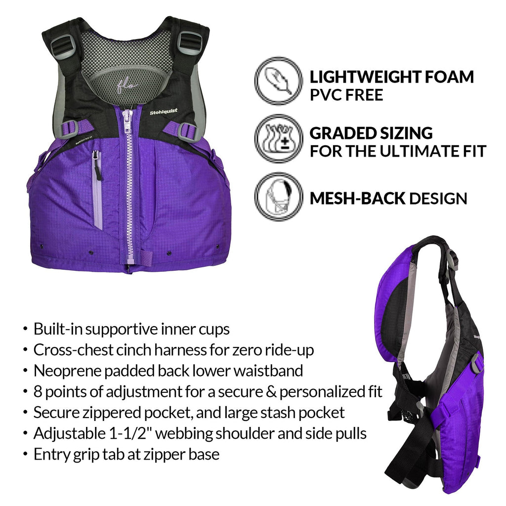 Gilet de sauvetage (VFI) Stohlquist Flo pour femme