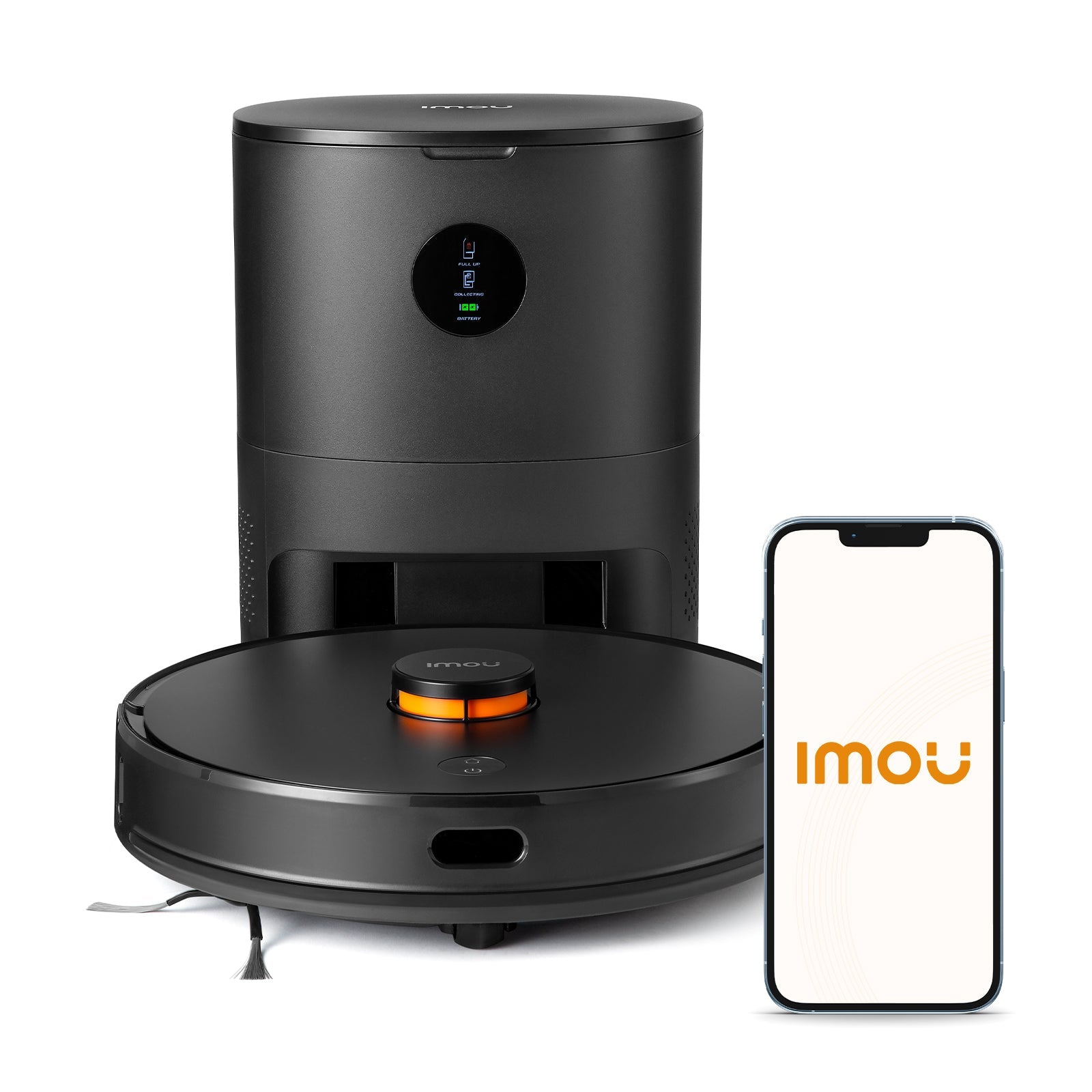 IMOU Auto Disposal Robot Vacuum Cleaner and Mop with Lidar Navigation Smart Mapping