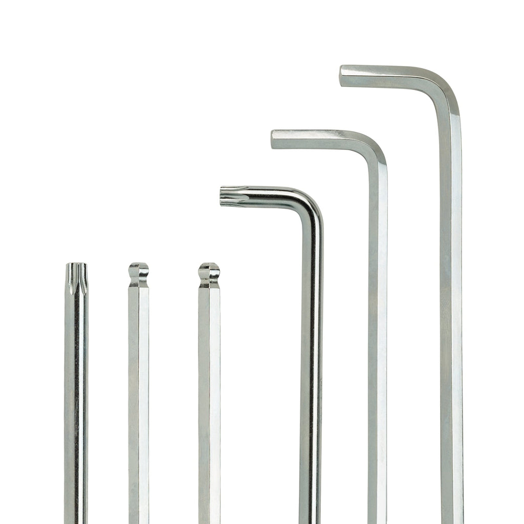 Jeu de 30 clés Allen à tête sphérique longues Mount, métriques/SAE/Torx