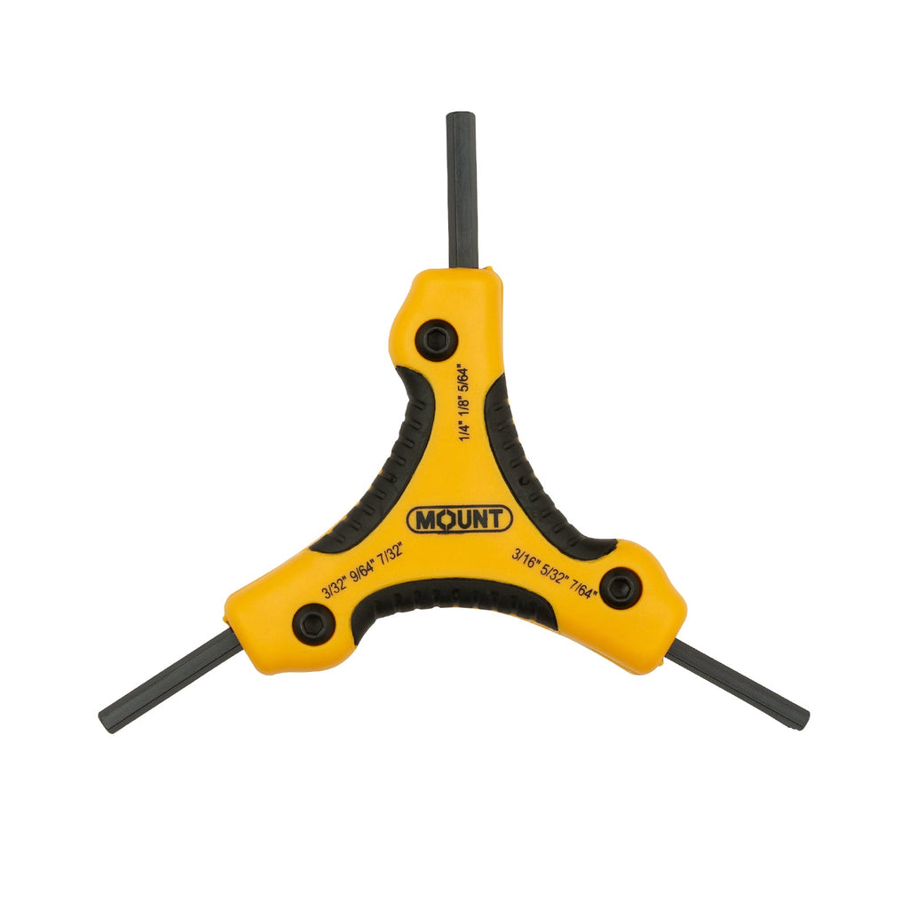 Jeu de 26 clés mâles pliantes Mount, métriques/SAE/Torx