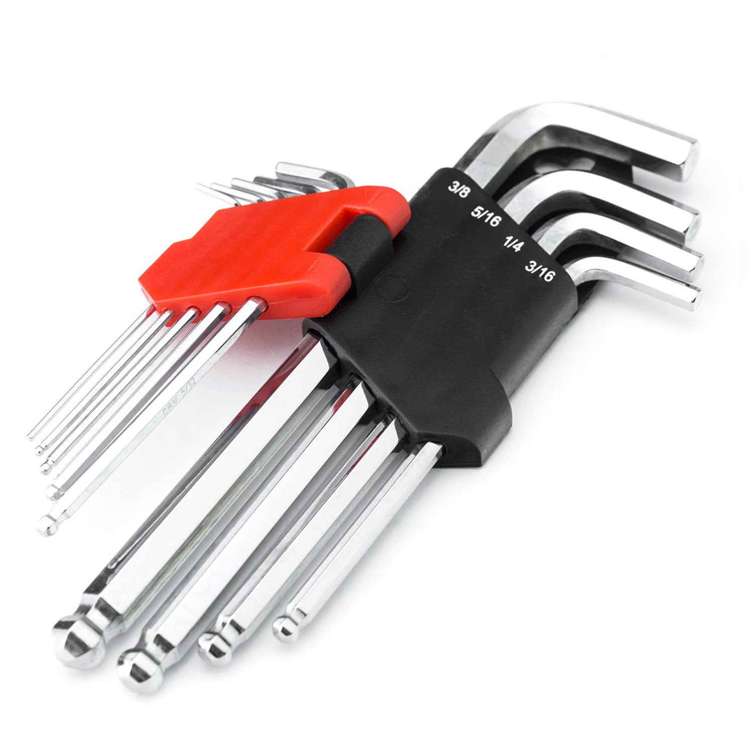 MAXPOWER 9-Piece SAE Long Arm Ball Point Hex Key Set