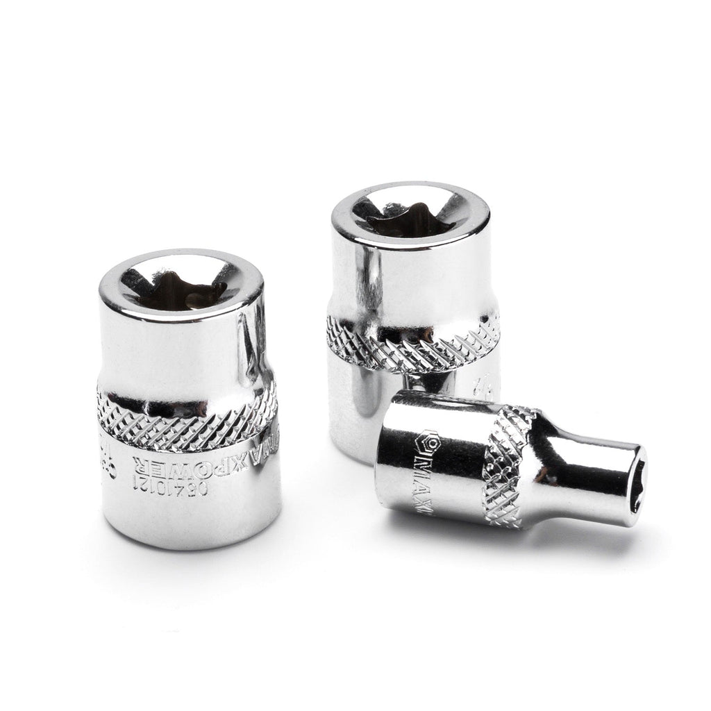 Jeu de clés à douille SAE 1/4" MAXPOWER de 11 pièces