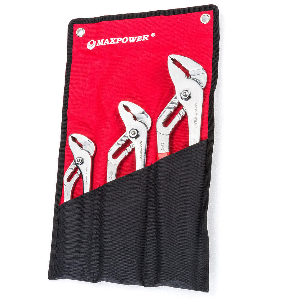 Pinces multiprises à mâchoires coulissantes MAXPOWER, lot de 3