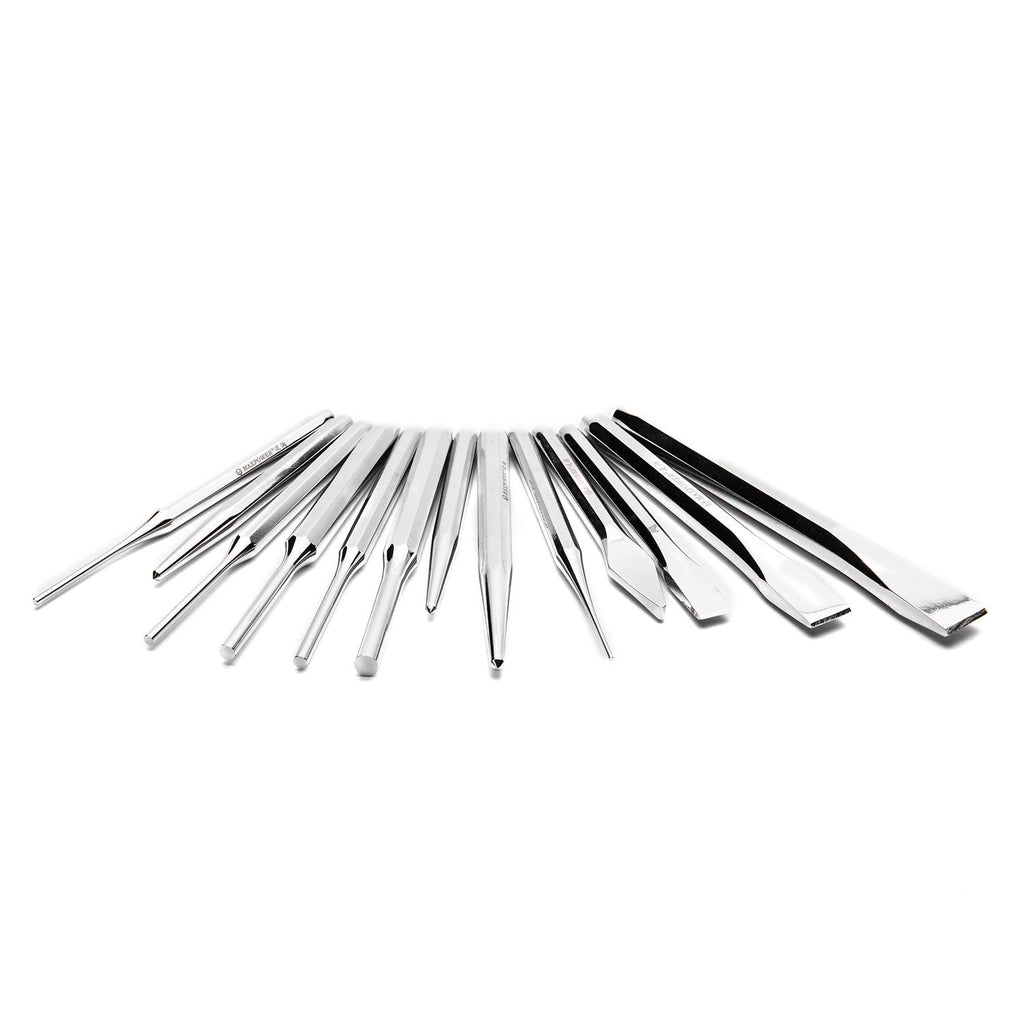 13pcs Octagonal punch chisel Set