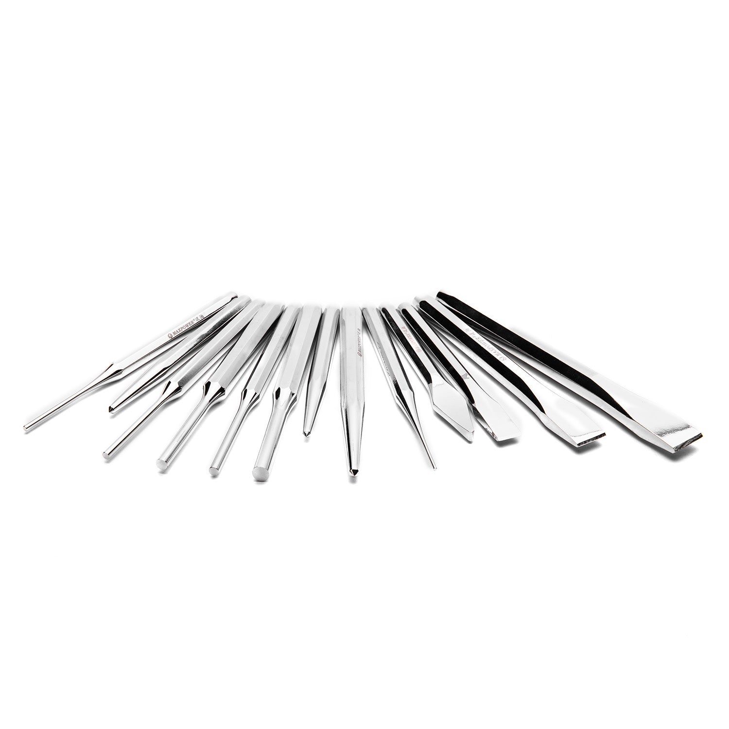 13pcs Octagonal punch chisel Set