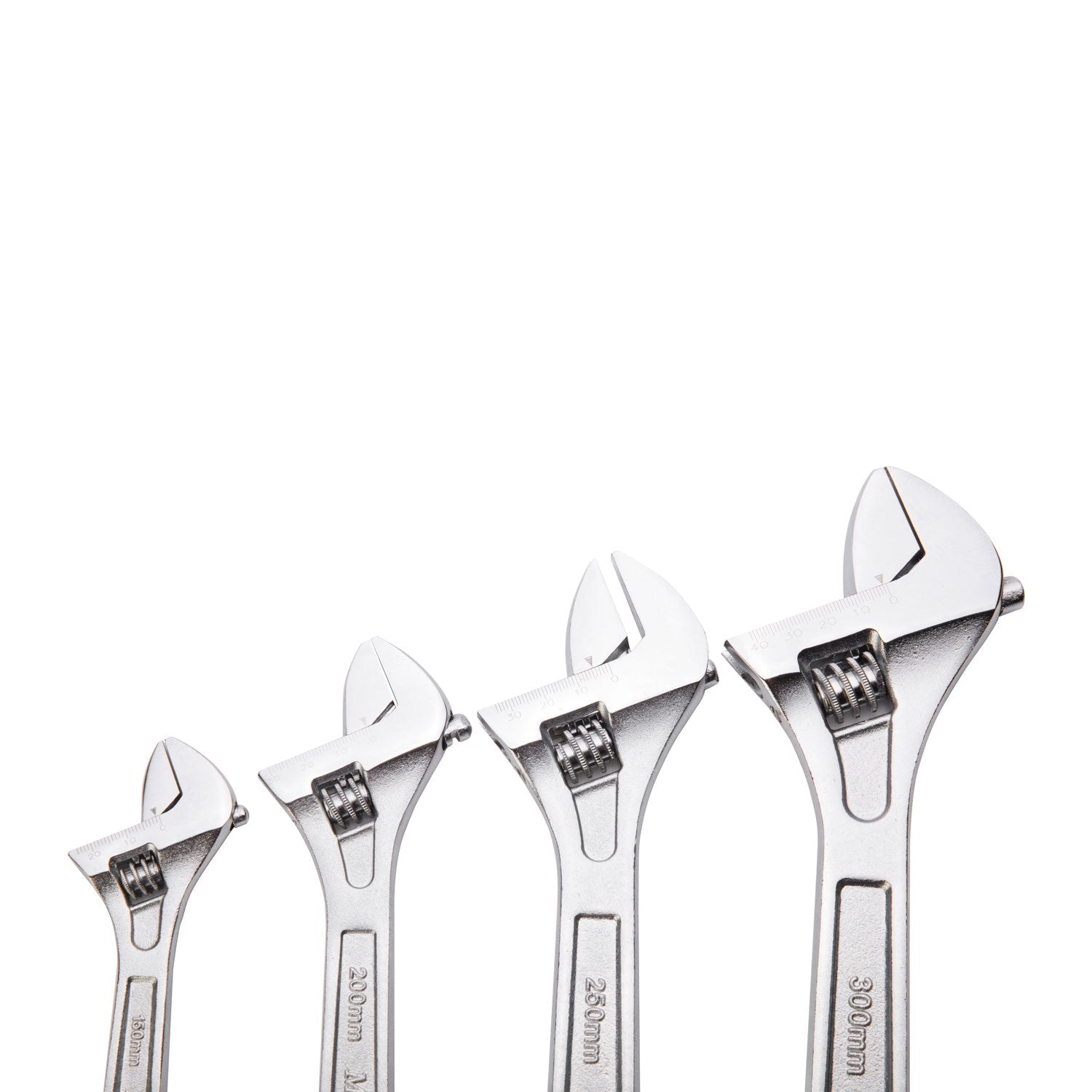 MAXPOWER 4pc Heavy duty adjustable wrench set
