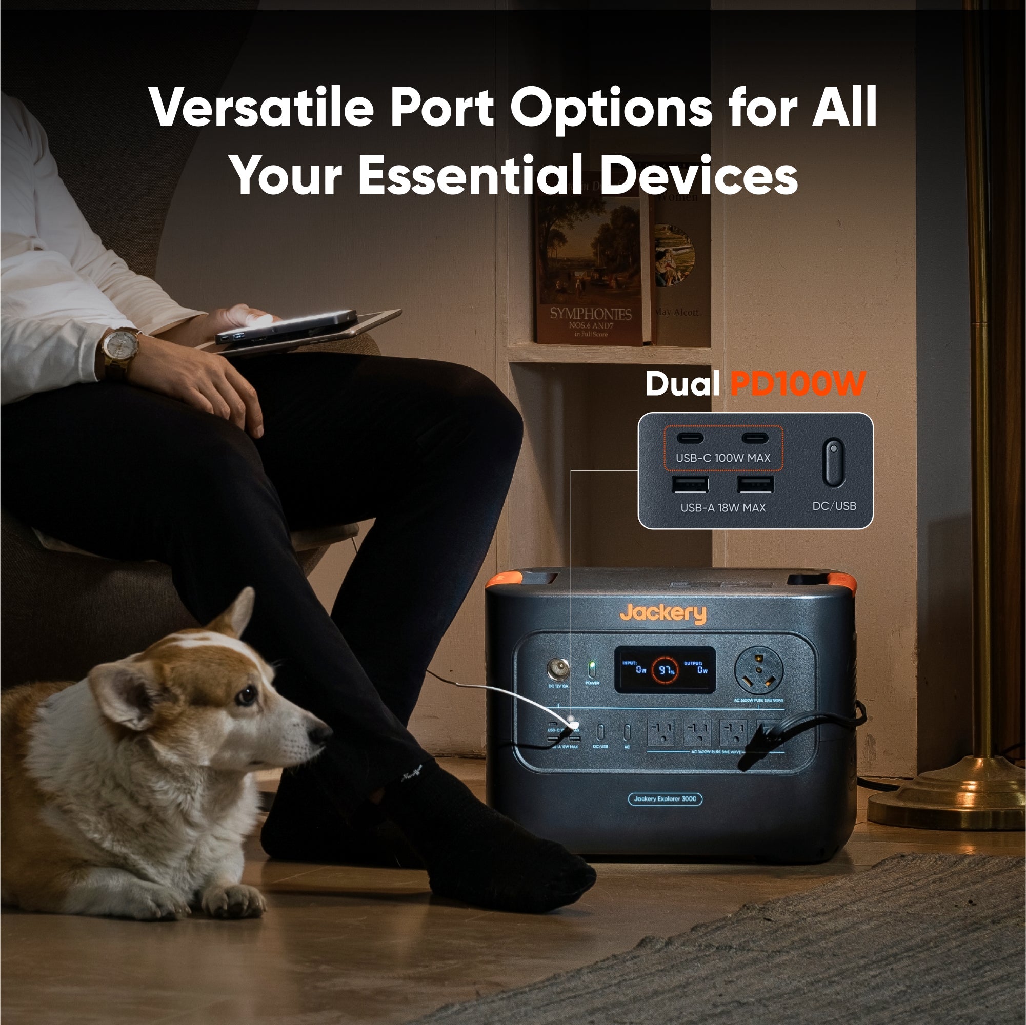 Centrale électrique portable Jackery Explorer 3000 v2