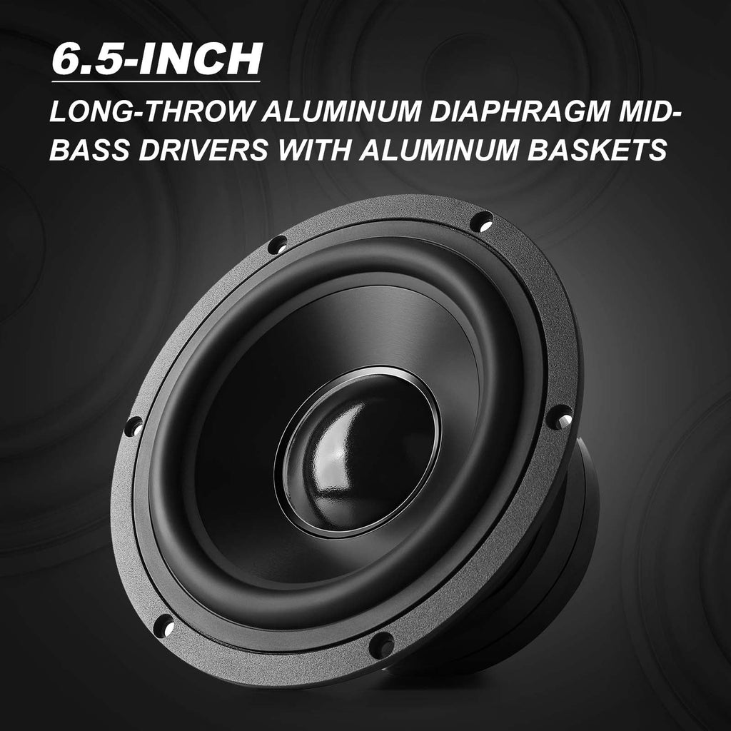 Enceintes actives Edifier S3000MKII, enceintes de bibliothèque sans fil amplifiées avec haut-parleurs médium-graves à diaphragme en aluminium et tweeters magnétiques planaires, Bluetooth 5.0 et audio haute résolution