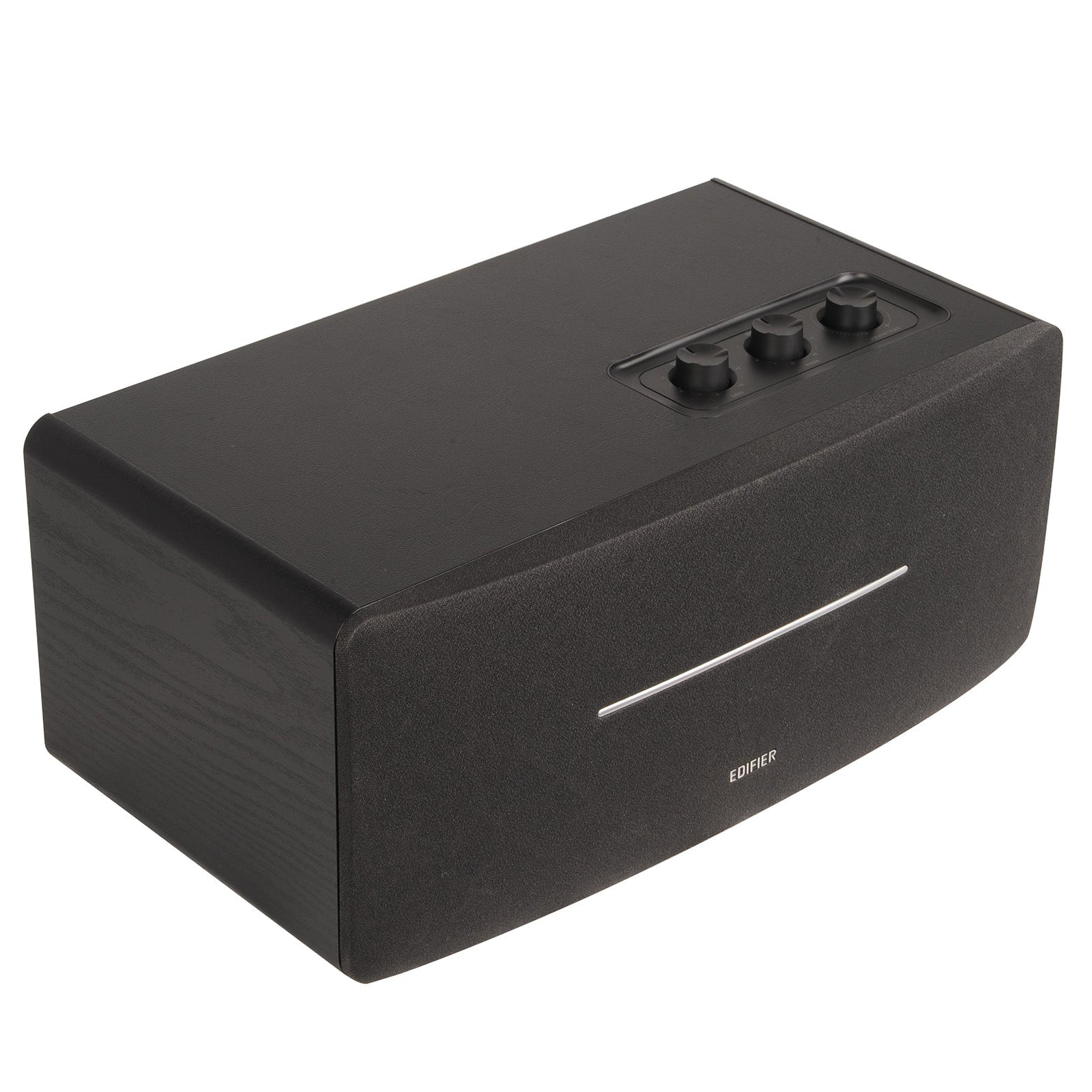Edifier D12 Tabletop Speaker - Integrated Desktop Stereo Bluetooth Speaker - Wireless Computer Speaker for Desktop Use- 70 Watts RMS with Subwoofer Line Out