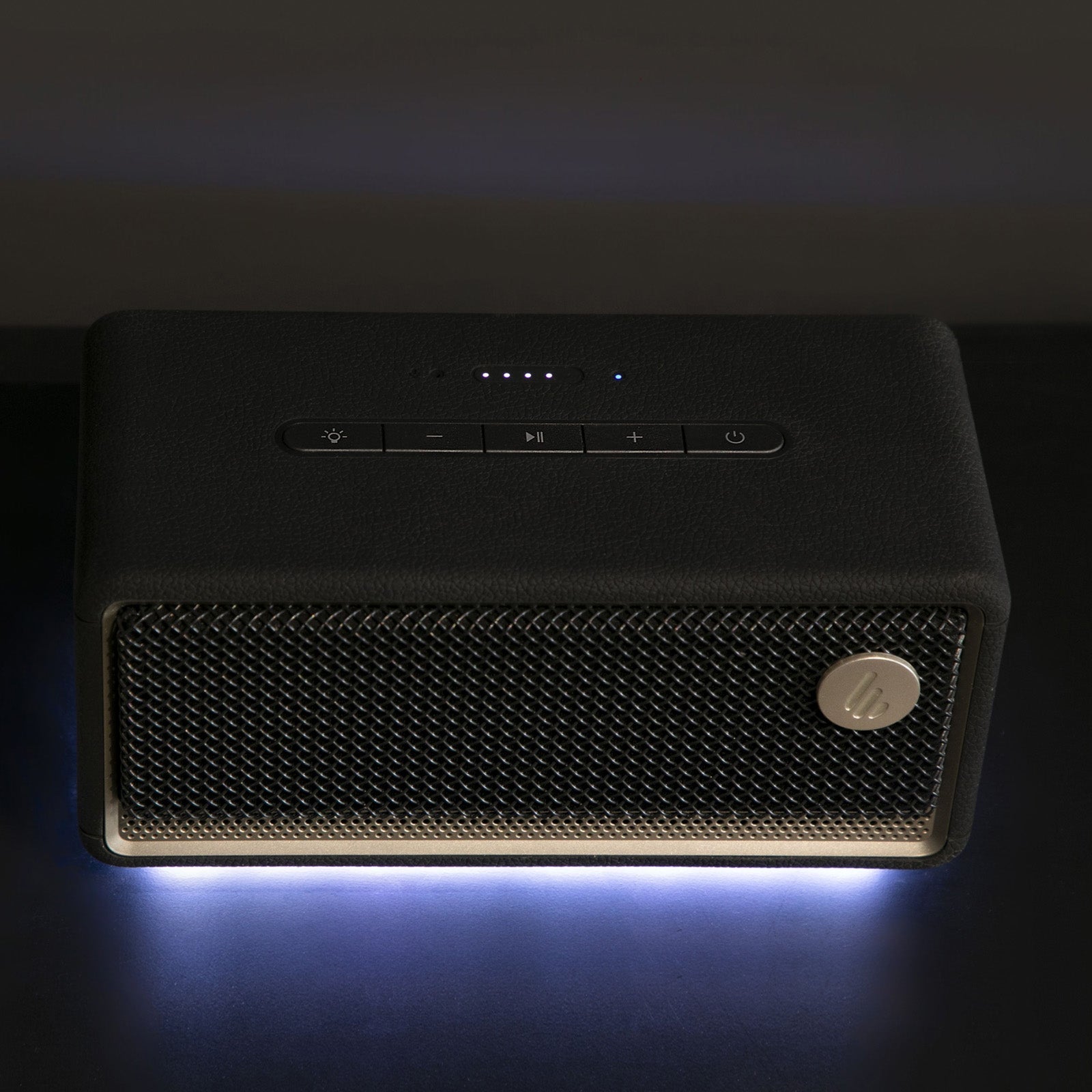 Edifier ES60 Bluetooth Speaker, Portable with Stereo Pairing, IP66 Dustproof & Waterproof 9H Playtime BT5.4 34W RMS Dual Device Connection Ambient Light for Home Party Outdoor Beach