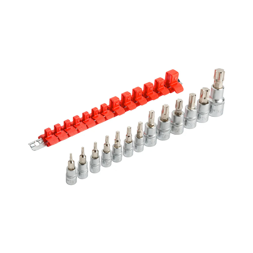 Jetech 13 Piece Torx Bit Socket Set T8-T60