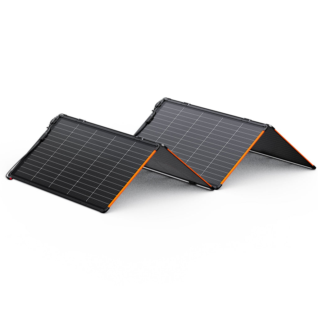Jackery SolarSaga 340 X Portable Solar Panel, 340W High-Efficiency Solar Charger with IBC Technology, IP68 Waterproof & Dustproof Foldable Design