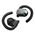 Edifier Air 2 Over Ear Buds with Ear Loops Wireless Bluetooth 5.3, Open Ear Earbuds with Boosted Bass, Built-in ENC Mic, 28H Playtime, 11 RGB Light, Silicone Earhook for Workout Running Gaming