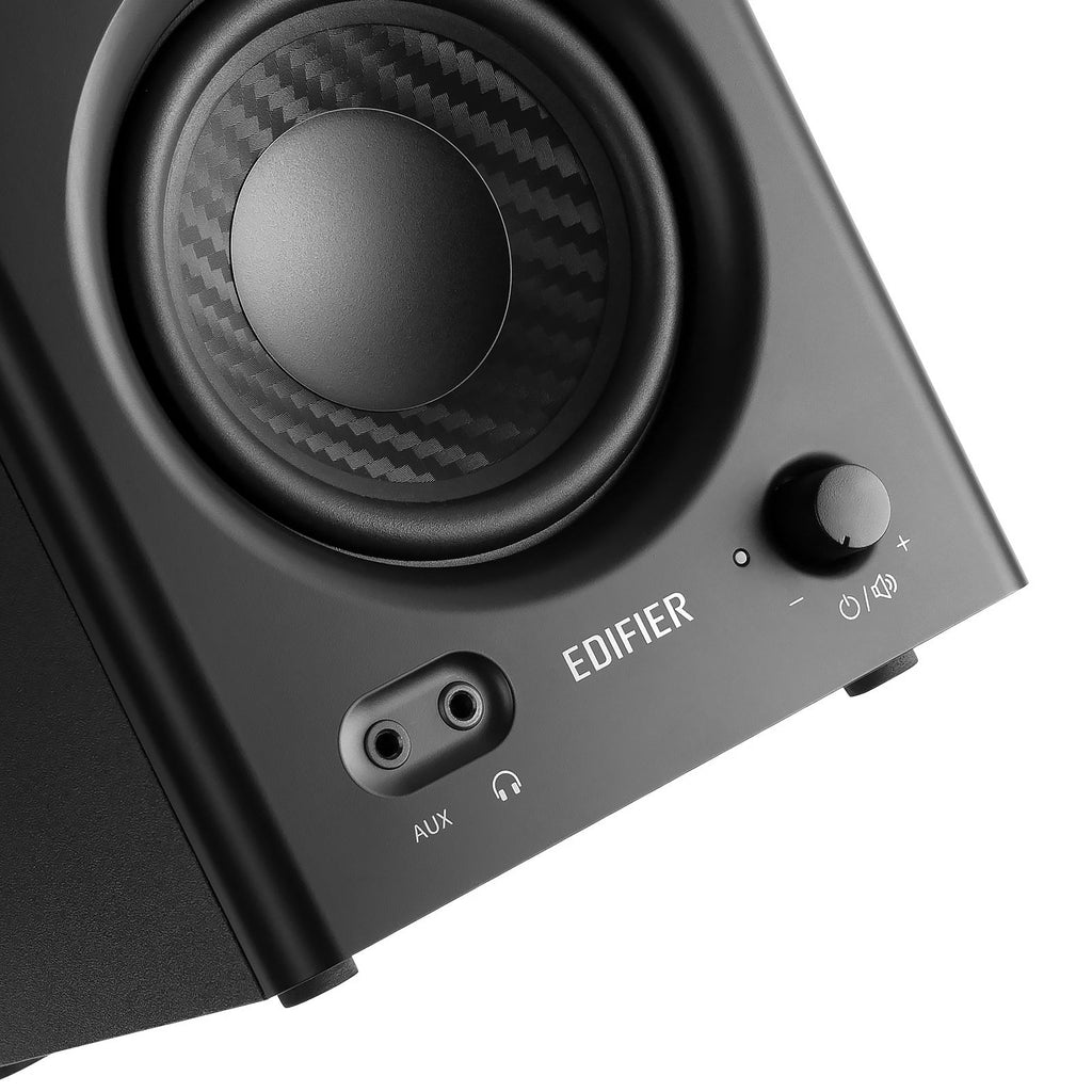 Certified Refurbished Edifier MR4 Powered Studio Monitor Speakers, 4" Active Near-field Monitor Speaker