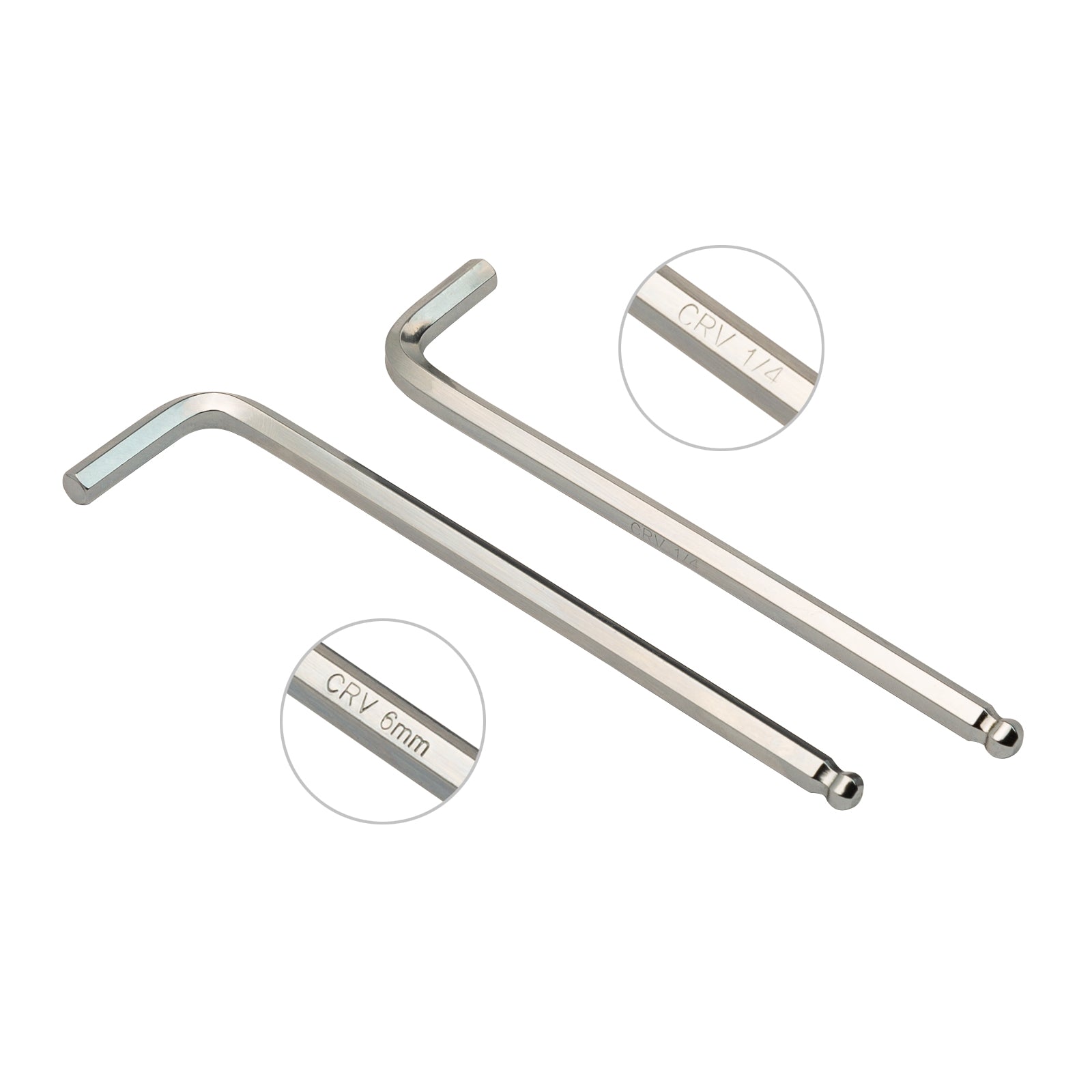 Mount 21PCS Long Arm Ball End Hex Key Allen Wrench Set, Metric/SAE