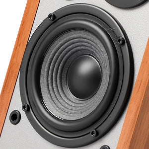 Haut-parleurs d'étagère amplifiés Edifier R1280T avec streamer audio Wi-Fi WiiM Mini
