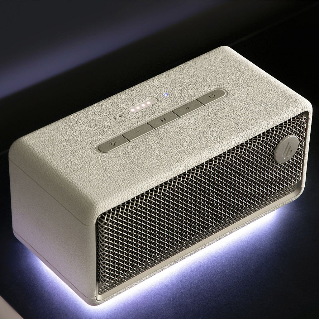 Enceinte Bluetooth Edifier, portable avec jumelage stéréo, étanche à la poussière et à l'eau IP66, autonomie de 9h, BT5.4, 34W RMS, connexion double appareil, lumière d'ambiance pour la maison, les fêtes, l'extérieur, la plage
