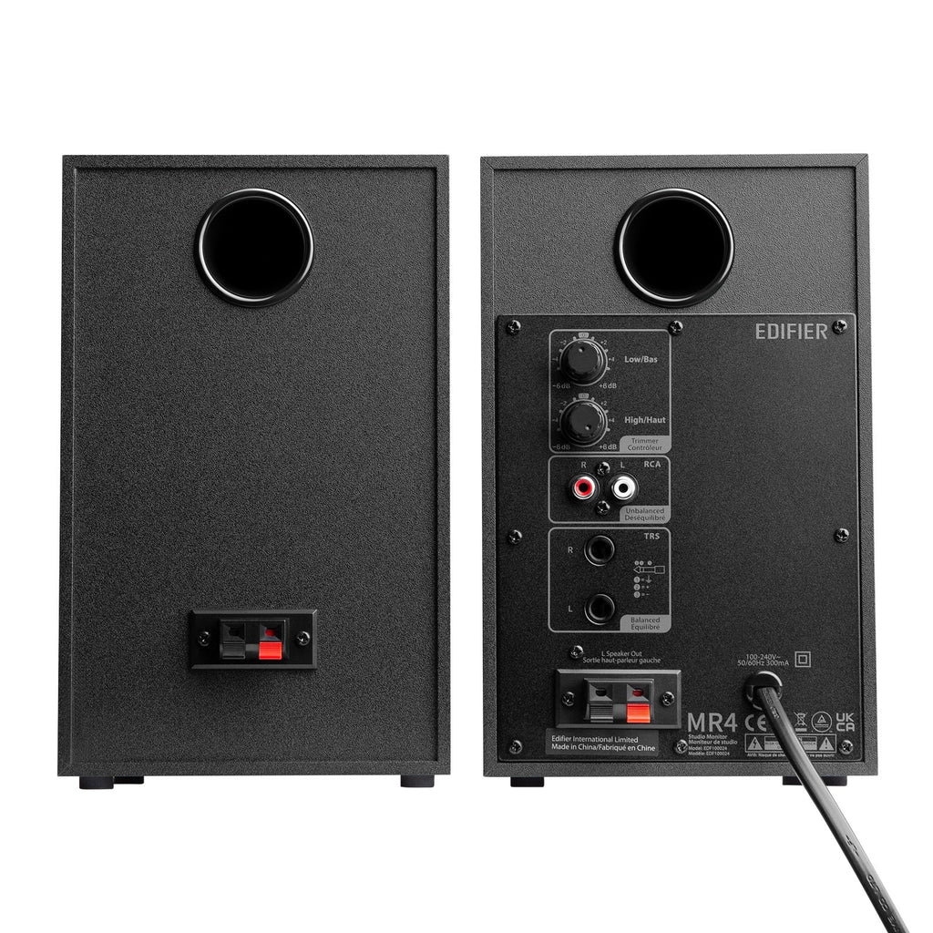 Edifier MR4 Powered Studio Monitor Speakers, 4" Active Near-field Monitor Speaker