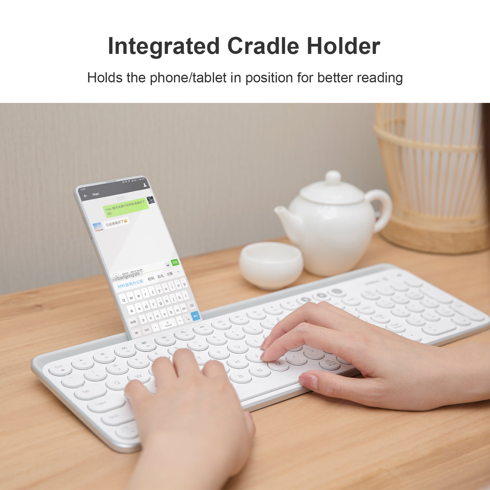 XIAOMI K02 Dual-Mode Wireless Bluetooth Keyboard