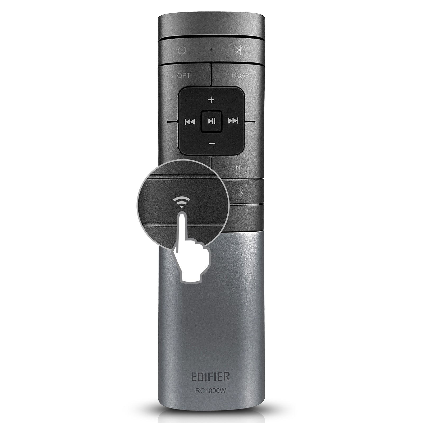 Haut-parleurs d'étagère actifs Edifier WiFi remis à neuf certifiés 2.0, haut-parleur Hi-Fi sans fil, fonctionne avec Alexa, prend en charge AirPlay 2, Spotify Connect, système audio 120W RMS avec Bluetooth/Optique/RCA x 2/Coaxial - S1000W - Paire