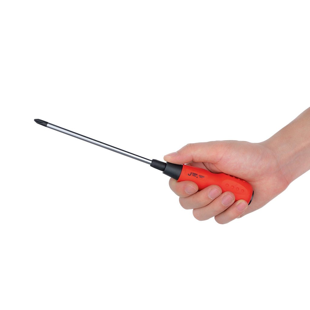 Jeu de tournevis Jetech Soft Grip, Phillips et plats, 6 pièces