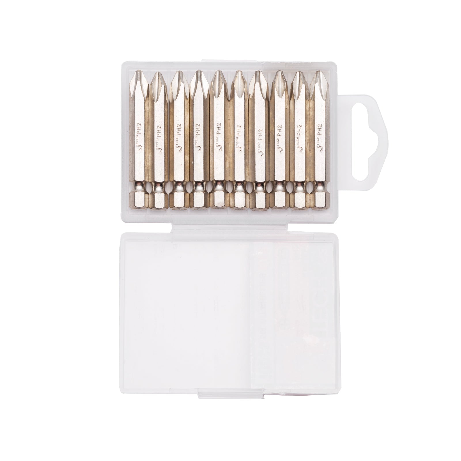 Jetech 50mm PH2 Phillips Screwdriver Bits, 100 Pack