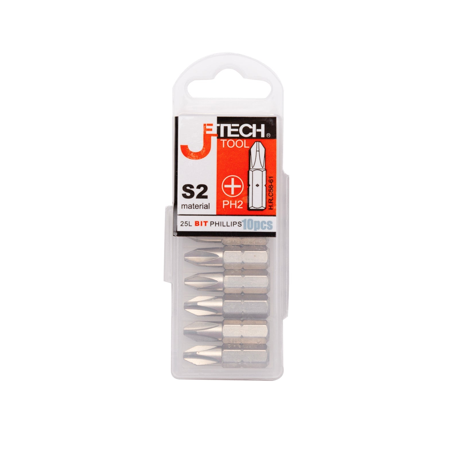 Jetech 25mm PH2 Phillips Screwdriver Bits, 100 Pack