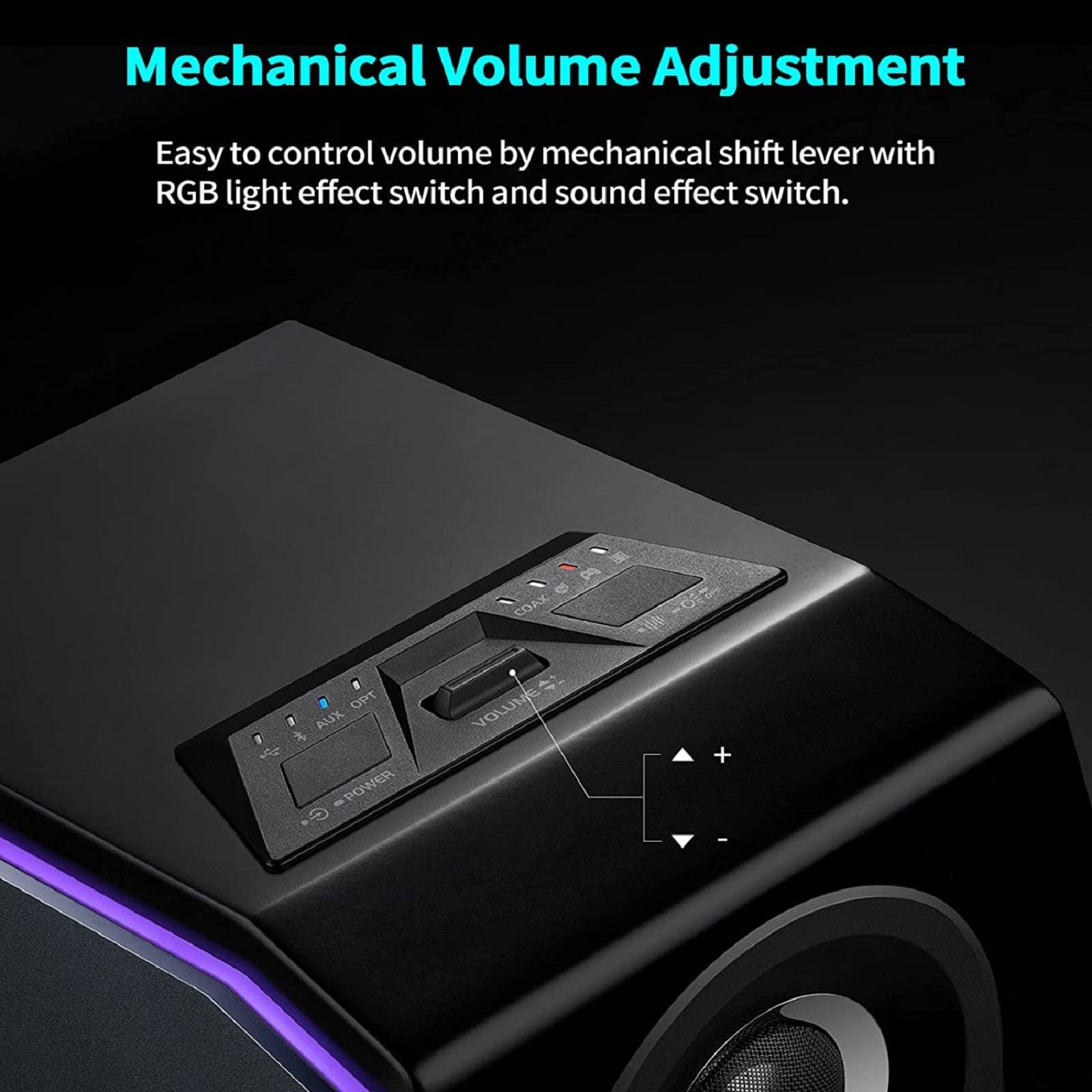HECATE by Edifier G5000 Bluetooth Computer Gaming Speakers, Hi-Res Audio Wireless Desktop Speakers, 88W RMS Powered, Bluetooth 3.5mm AUX USB Optical Coaxial Inputs, for PC/PS4/PS5/Laptop/TV, RGB Light