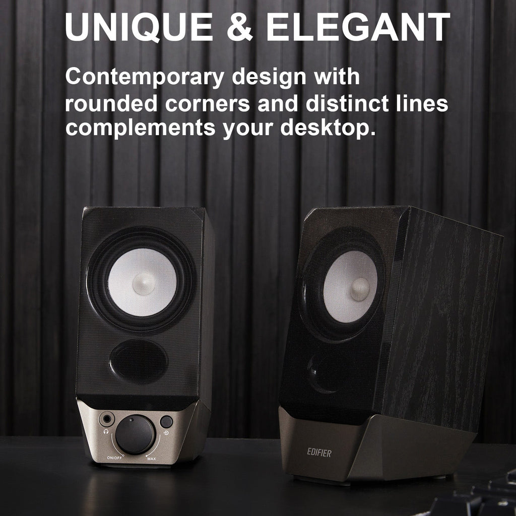 Système de haut-parleurs d'ordinateur Edifier R19BT alimenté par USB avec Bluetooth