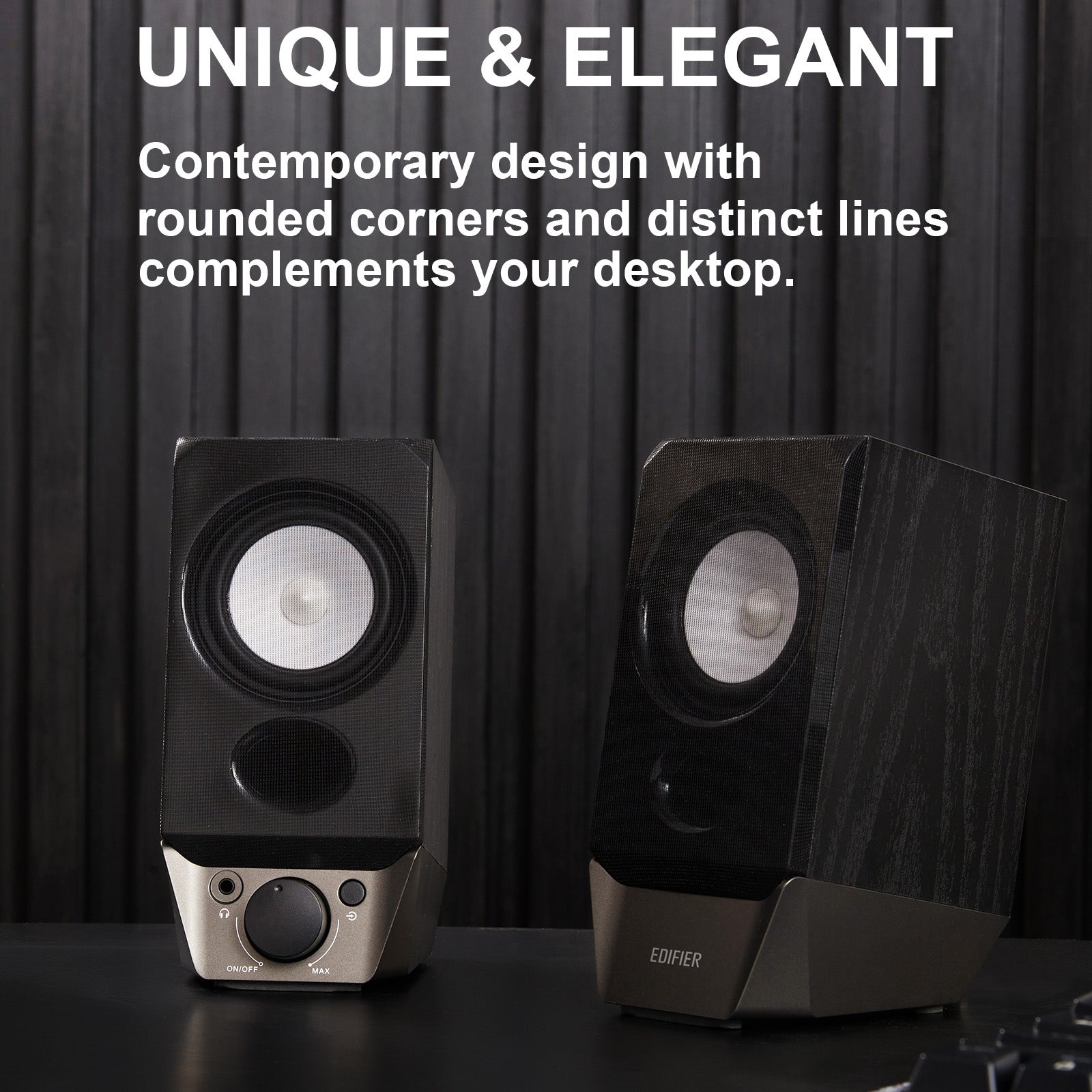 Système de haut-parleurs d'ordinateur Edifier R19BT alimenté par USB avec Bluetooth