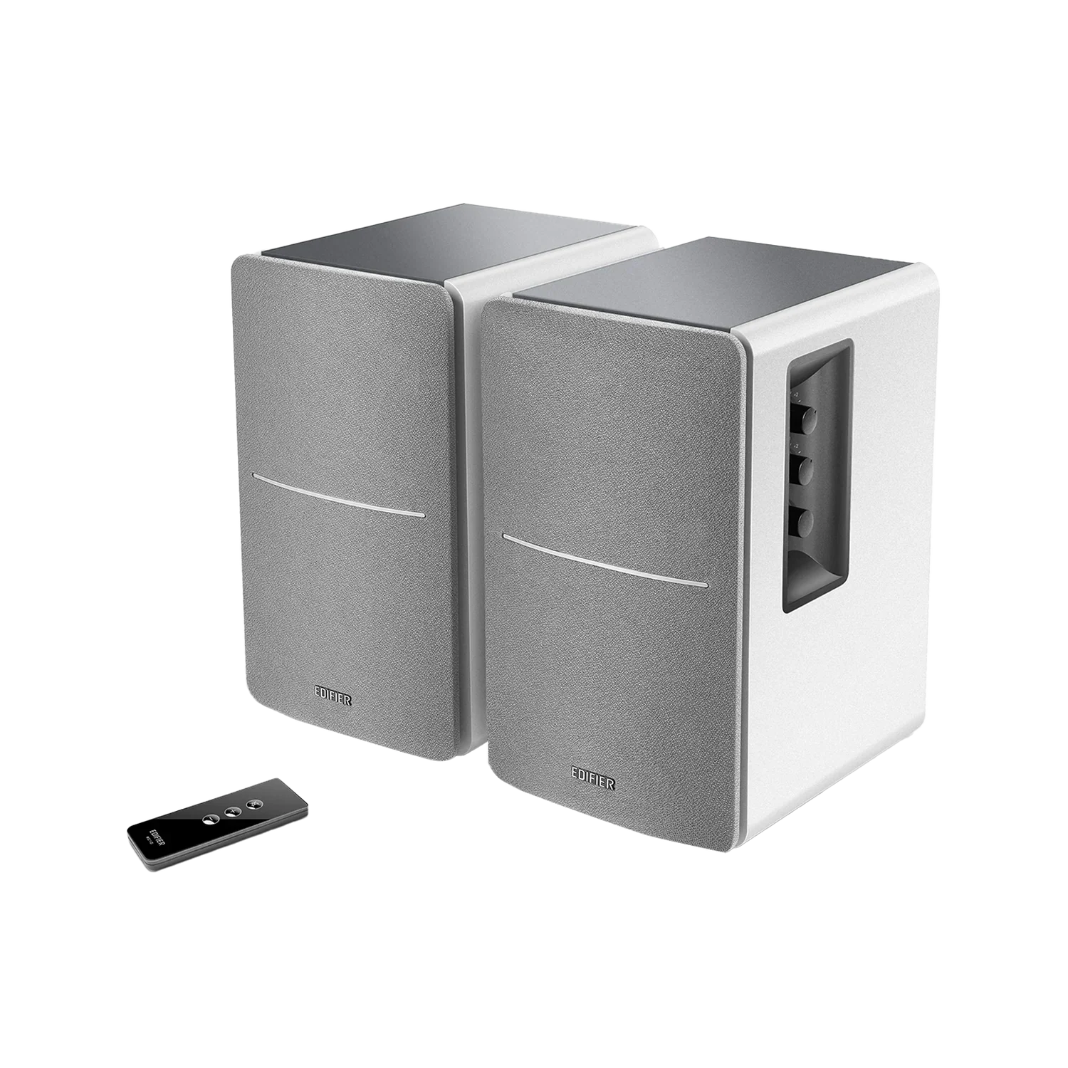 Edifier R1280T Powered Bookshelf Speakers - 2.0 Active Near Field Monitors - Studio Monitor Speaker - Wooden Enclosure - 42 Watts RMS