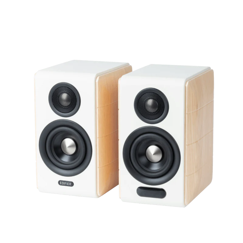 Edifier S880DB MKII 2.0 Active Hi-Fi Bookshelf Speaker, 2.0 Computer Hi-Fi Speaker System, 88W RMS Hi-Res Audio with LDAC Bluetooth USB-C Optical Coaxial RCA Input Subwoofer Output for Record Player TV, Pair