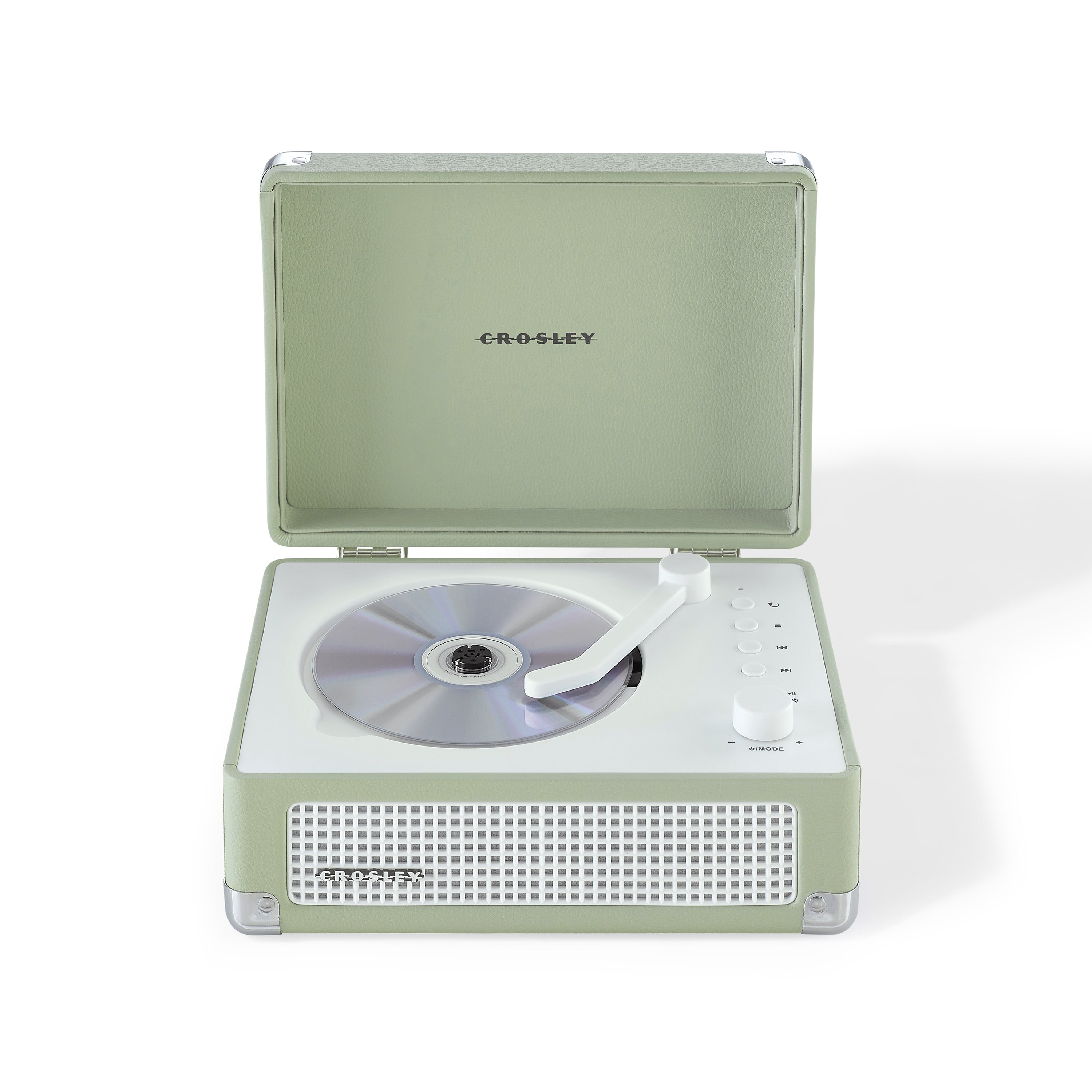 Crosley Cruiser Retro Portable CD Player with Stereo Bluetooth Speakers and FM Radio - Mint