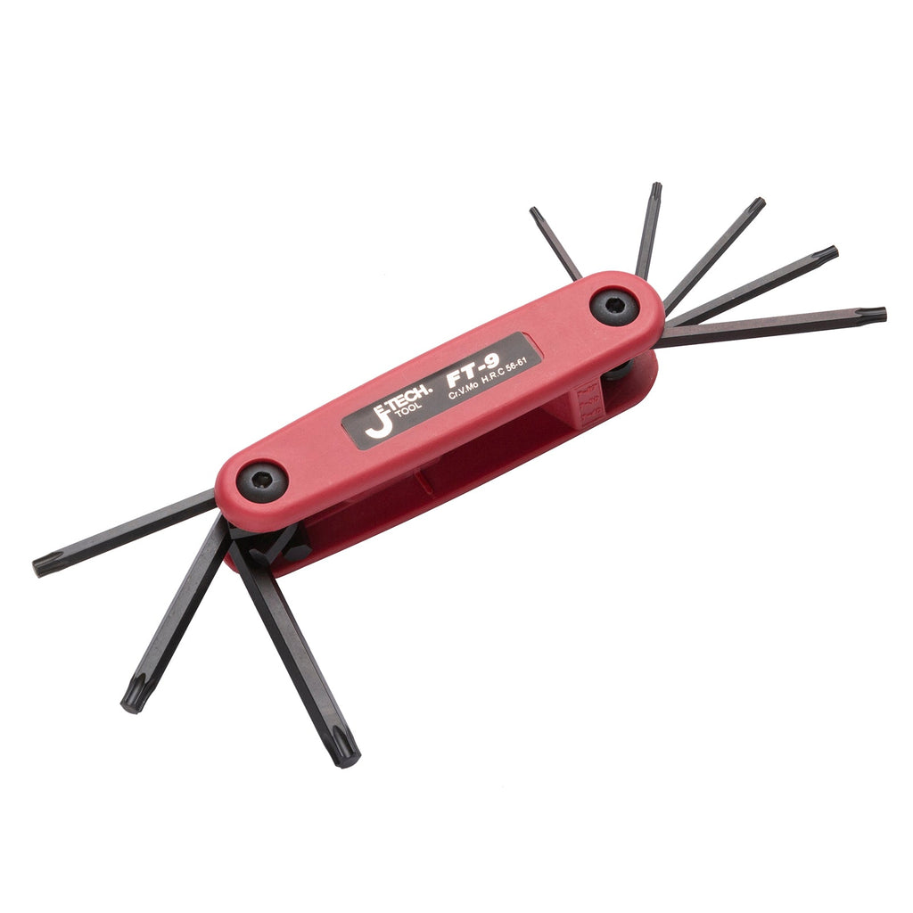 9pc Folding Torx Key Set