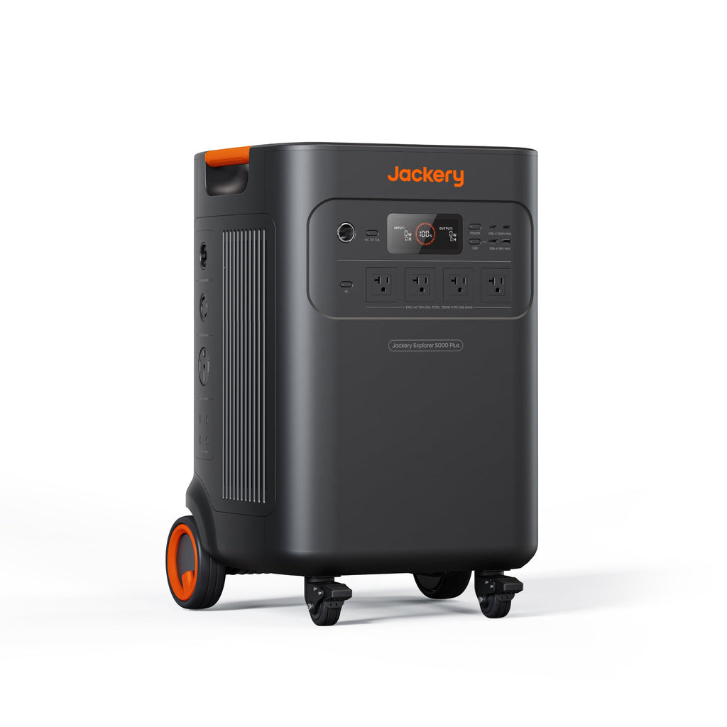 Jackery Explorer 5000 Plus, capacité de 5 kWh et puissance de 7,2 kW pour une alimentation de secours fiable à domicile