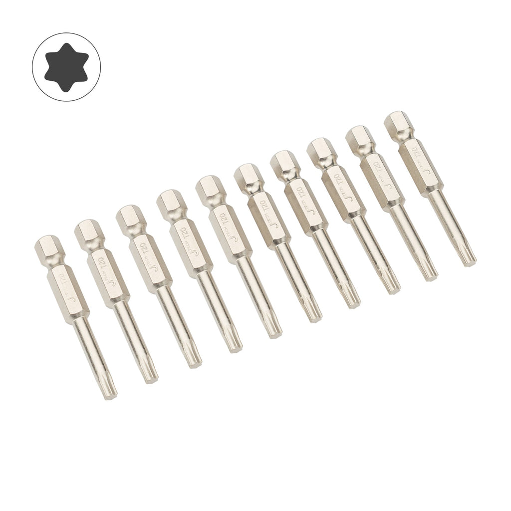 Jetech 50mm T20 magnetic torx bits 10pcs