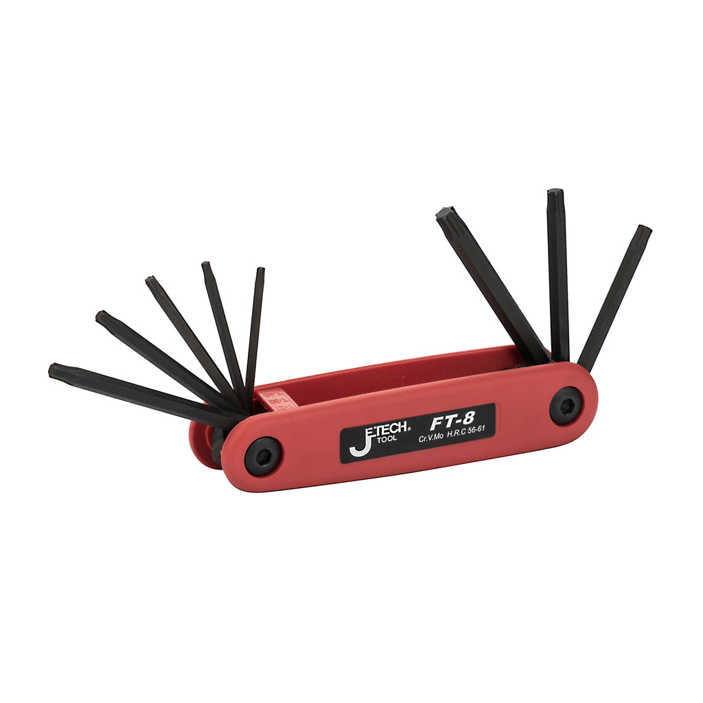 8pc Folding Torx Key Set