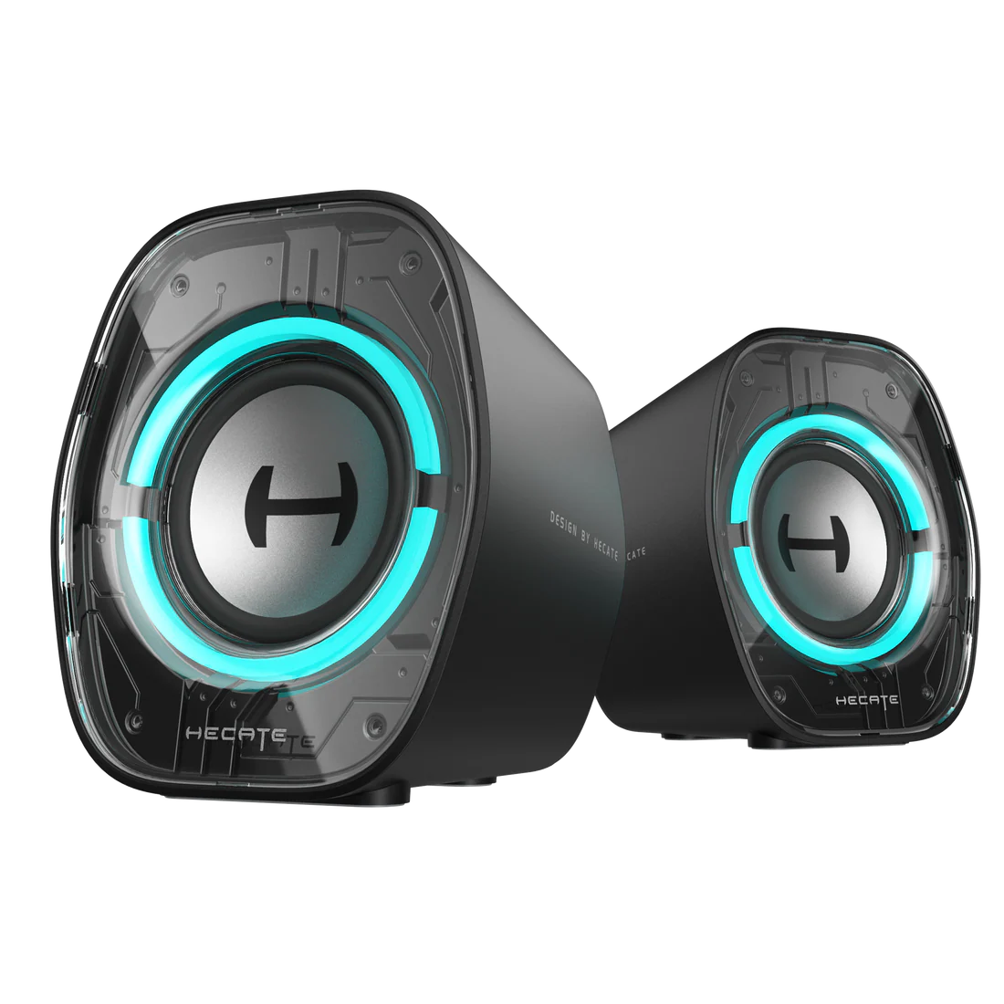 Edifier Edifier G1000 II Desktop Computer Speakers for Gaming, 2.5" Full-Range Driver & Enhanced Bass, Bluetooth 5.4 USB-C AUX, 9 Dynamic RGB Lighting Modes for PC