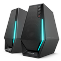 Enceintes d'ordinateur Edifier G1500, enceintes gaming Hecate avec RVB, Bluetooth 5.3, entrée USB, prise en charge de l'entrée auxiliaire 3,5 mm