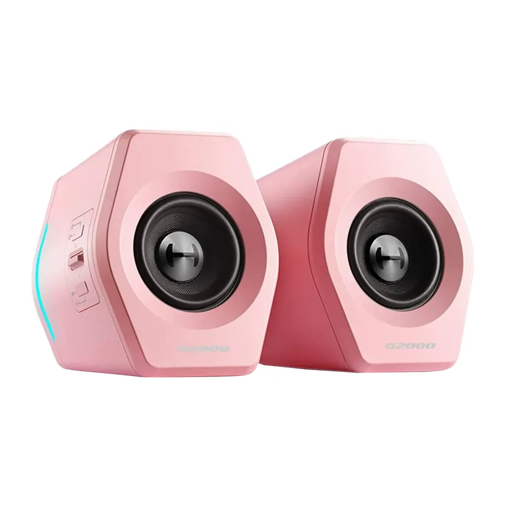 Edifier G2000 32W PC Gaming Computer Speakers for Laptop Mac Desktop Computer Woofer Speakers Bluetooth USB 3.5mm AUX Inputs RGB Lights Multimedia Speakers