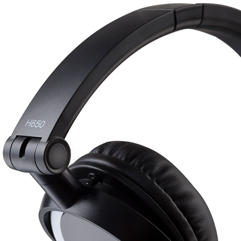 Casque audio Edifier H650 - Casque stéréo supra-auriculaire pliable Hi-Fi à isolation phonique, ultraléger et portable à triple pliage