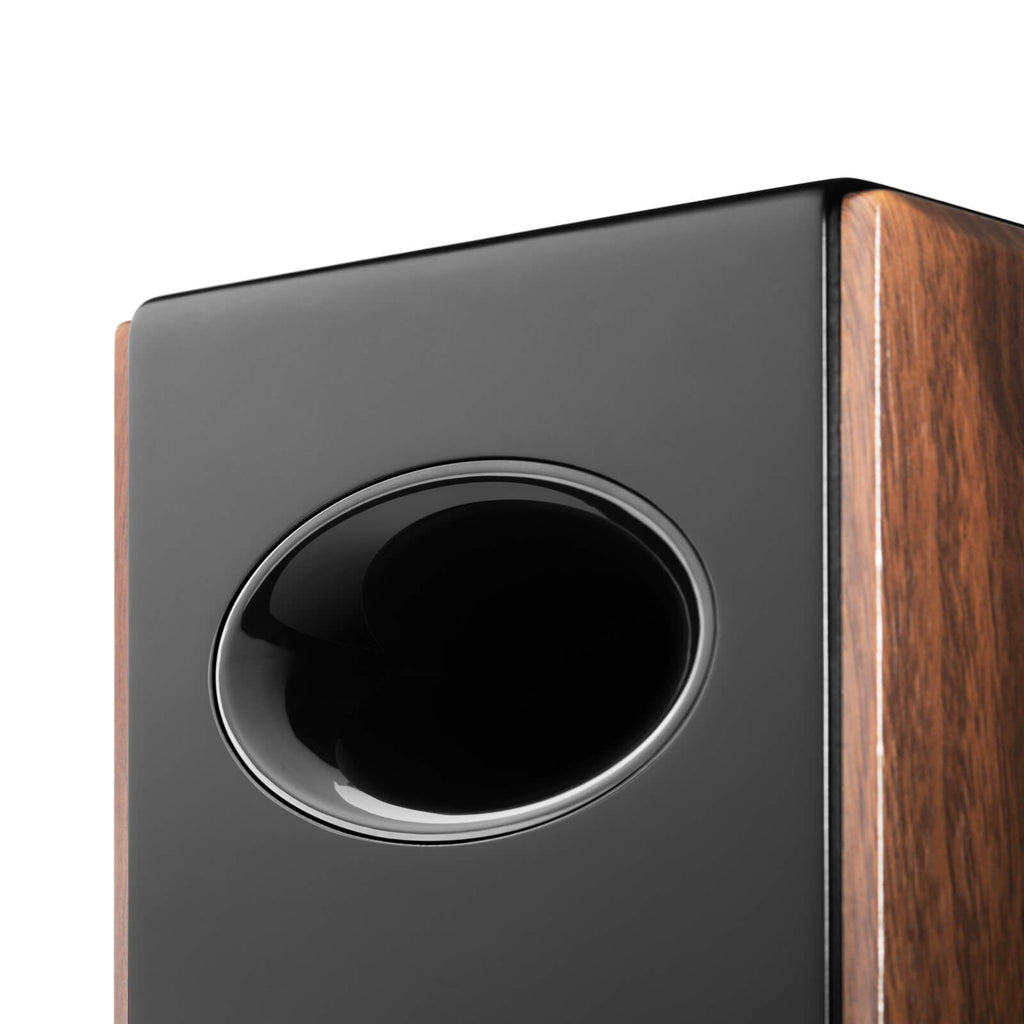 Enceintes de bibliothèque actives Edifier S2000MKIII Bluetooth 2.0 - S2000MK3 Enceintes de monitoring de studio tri-amplifiées actives 130 W pour audiophiles avec entrée sans fil, ligne et optique