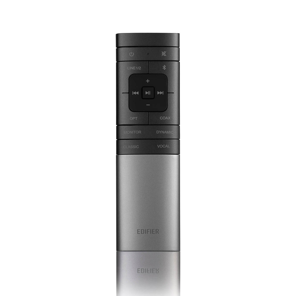 Enceintes de bibliothèque actives Edifier S2000MKIII Bluetooth 2.0 - S2000MK3 Enceintes de monitoring de studio tri-amplifiées actives 130 W pour audiophiles avec entrée sans fil, ligne et optique